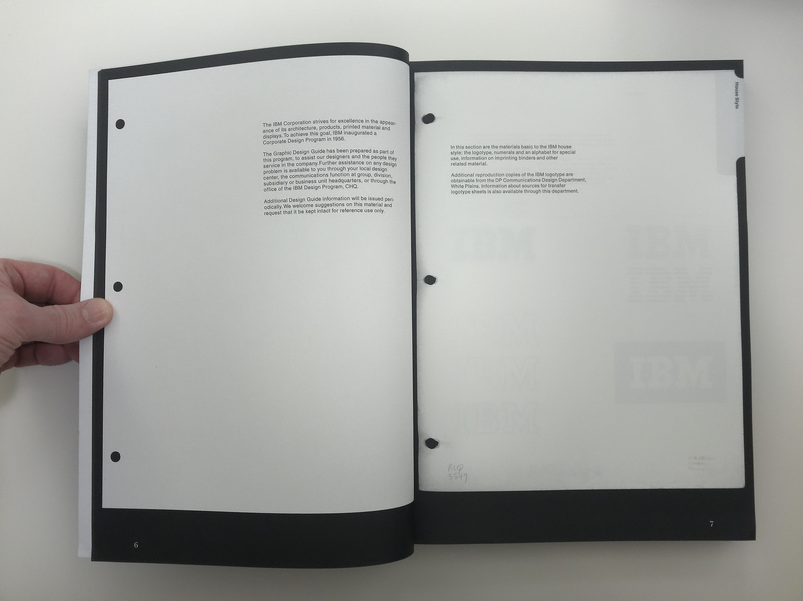 IBM Graphic Standards Manual reprint | Paul Rand: Modernist Master 